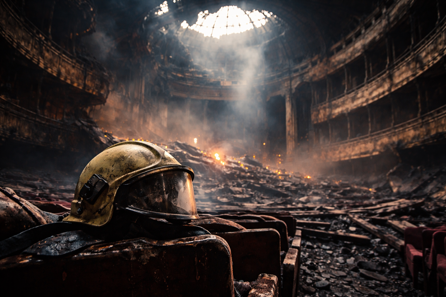 Dome Collapses, Interior Destroyed: Teatro Sannazaro Fire Stuns Naples