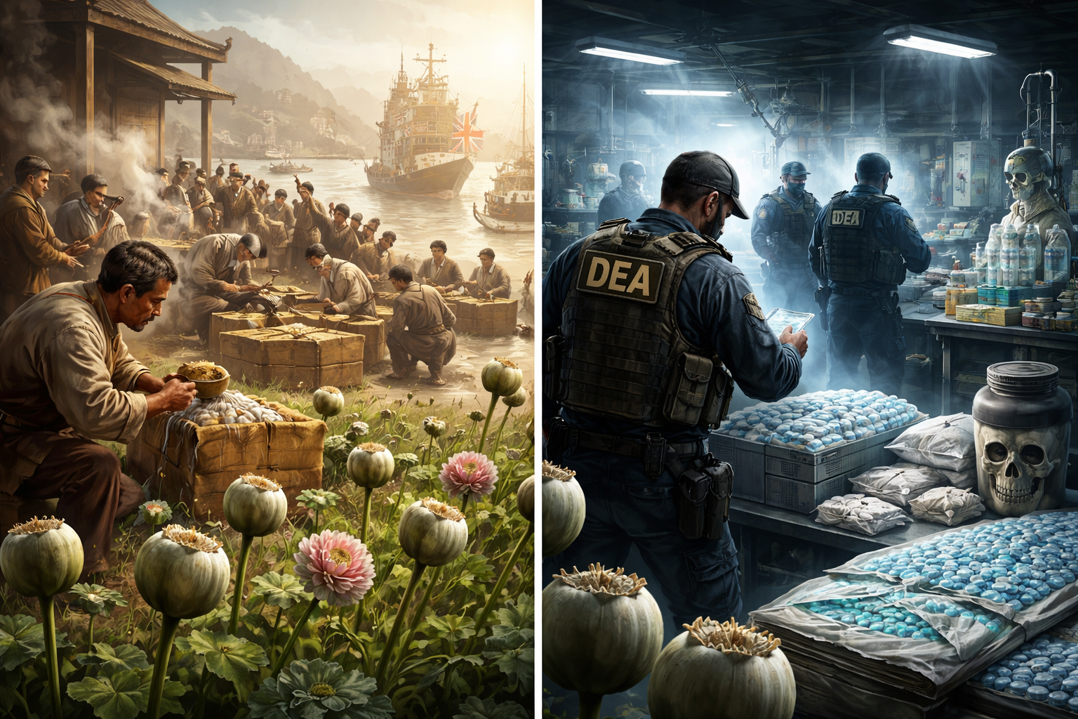 History’s Warning: What China’s Opium Epidemic Reveals About America’s Fentanyl Crisis