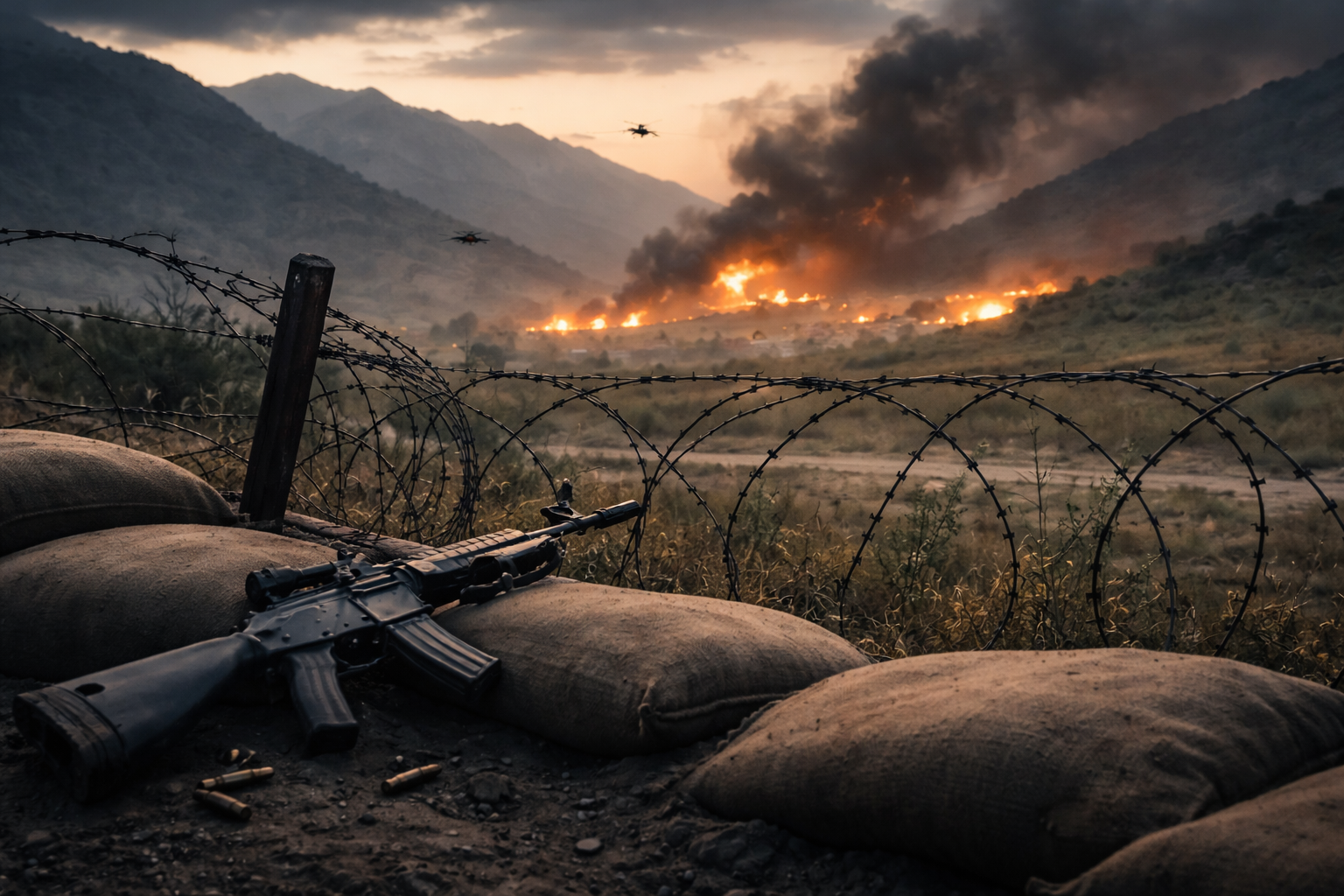 Pakistan Hits Afghan Border Targets After Suicide Attack, Raising Escalation Risk