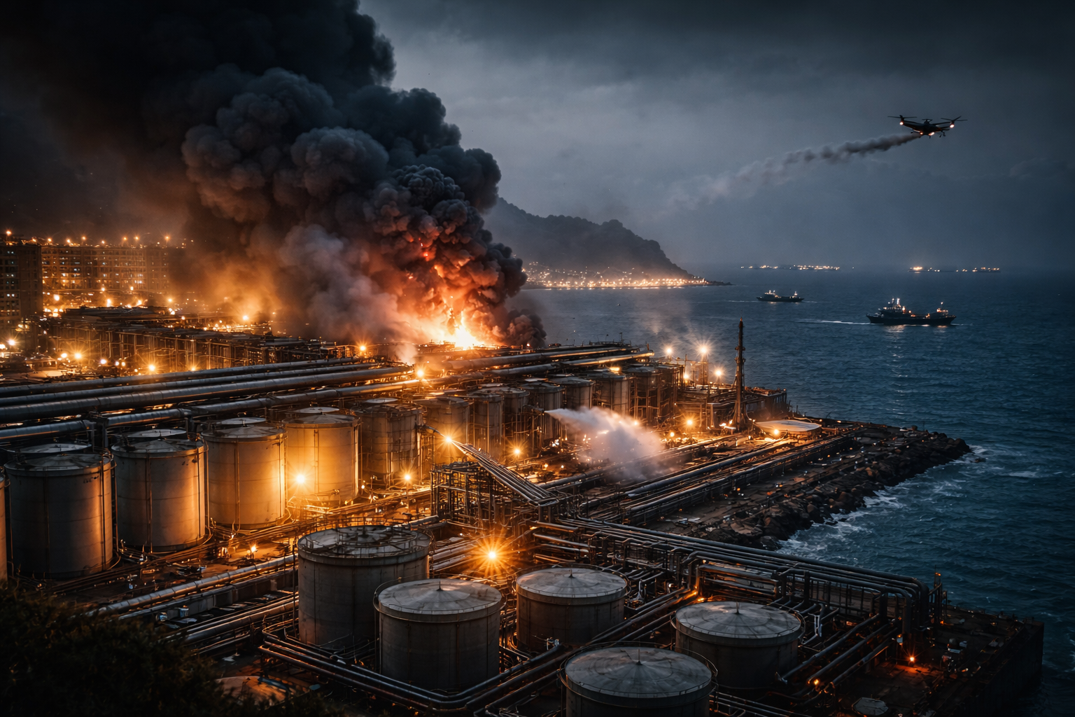 Iranian Drone Strike Hits Gulf Water Supply in Bahrain