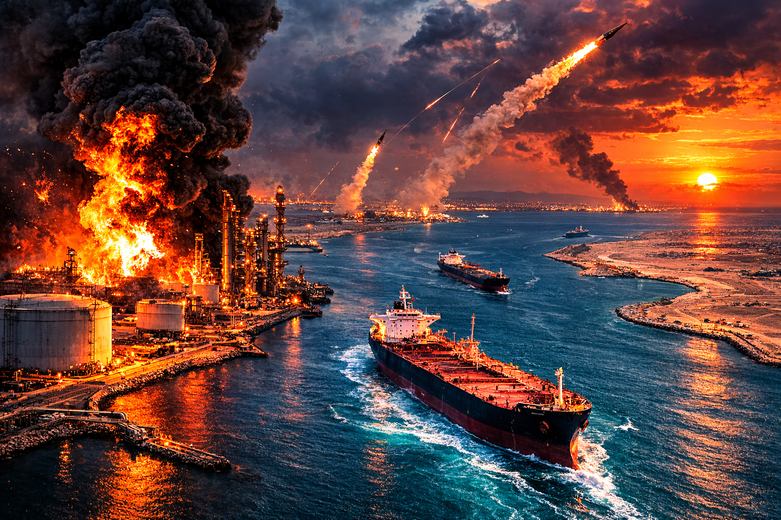 Iran Threatens to Hit Gulf Oil Facilities if Israeli Strikes Continue