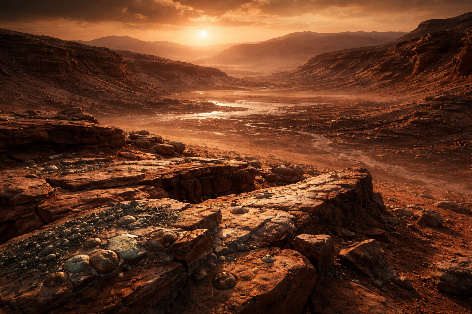 Scientists Detect Possible Signs of Ancient Life on Mars