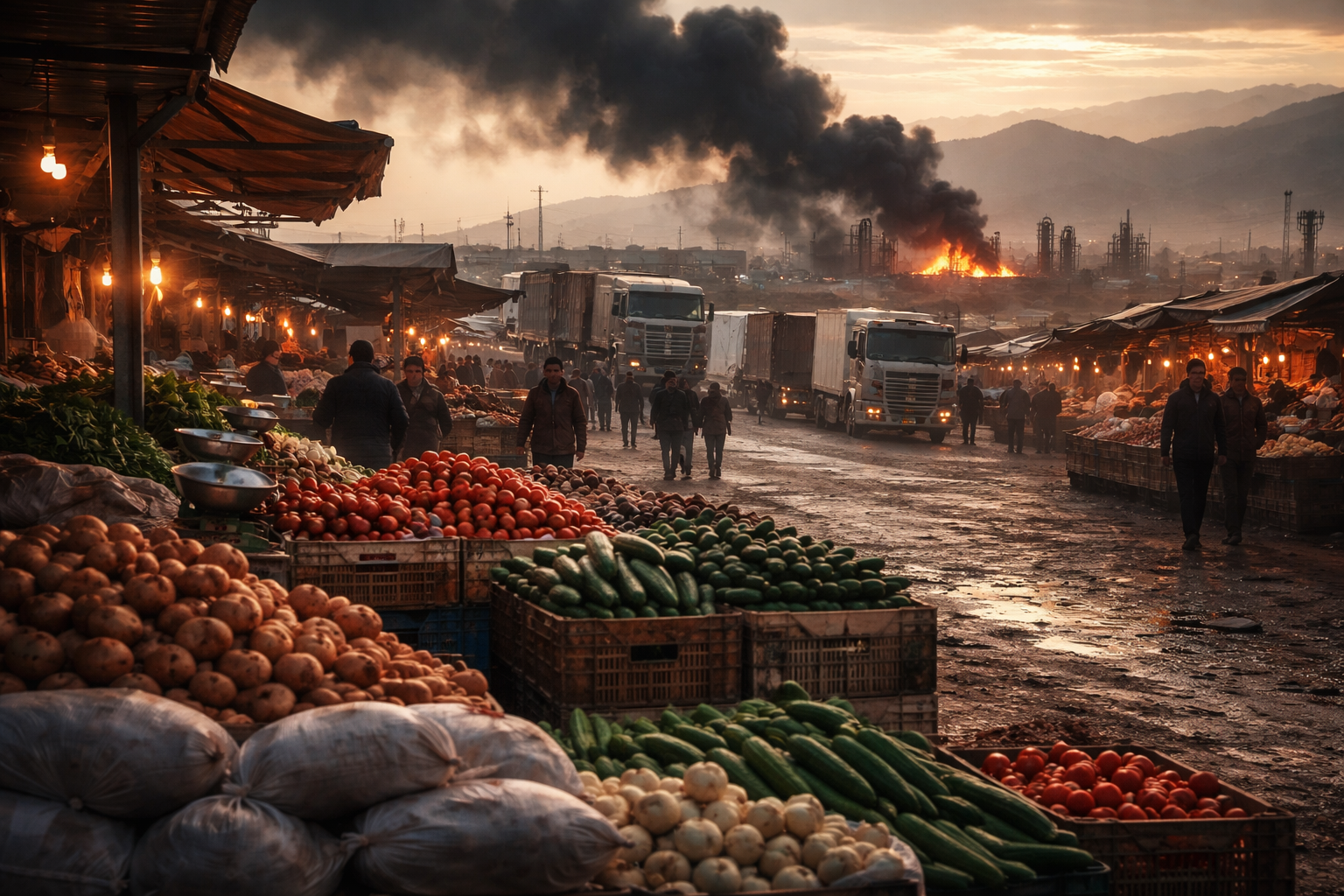 Iran Conflict Sends Turkmenistan Prices Soaring Overnight