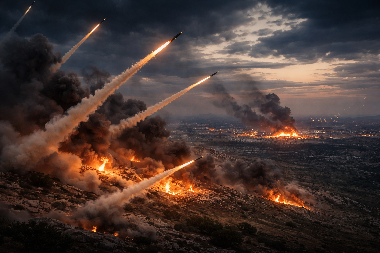 Hezbollah Fires Hundreds of Rockets at Israel — Could This Trigger a Wider Middle East War?