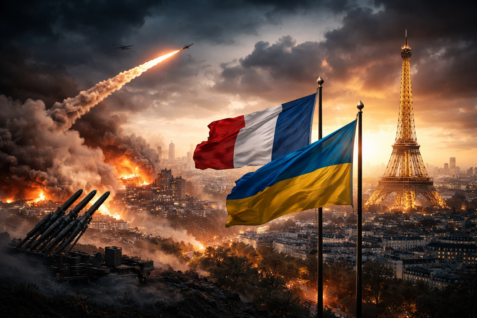 Zelensky Rushes to Paris as Middle East War Threatens to Eclipse Ukraine Conflict