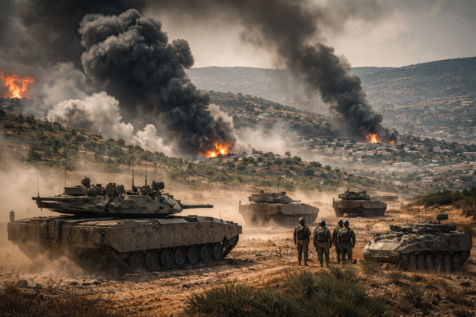 Israel Sends Troops Into Lebanon as War With Hezbollah Escalates