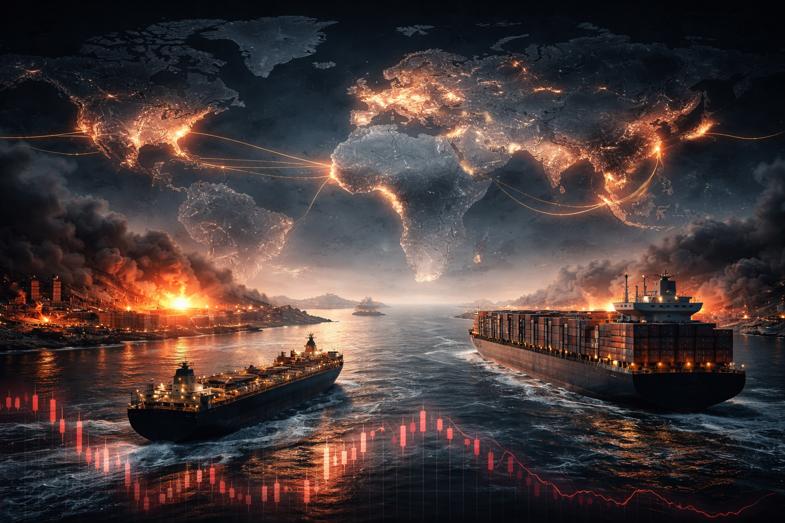 How Modern Wars Crash the Global Economy Instantly