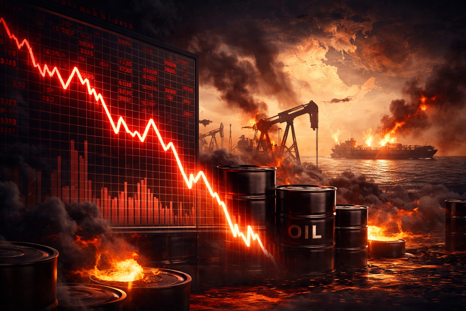 FTSE Faces COVID-Level Crash as Oil Shock Rips Through Markets