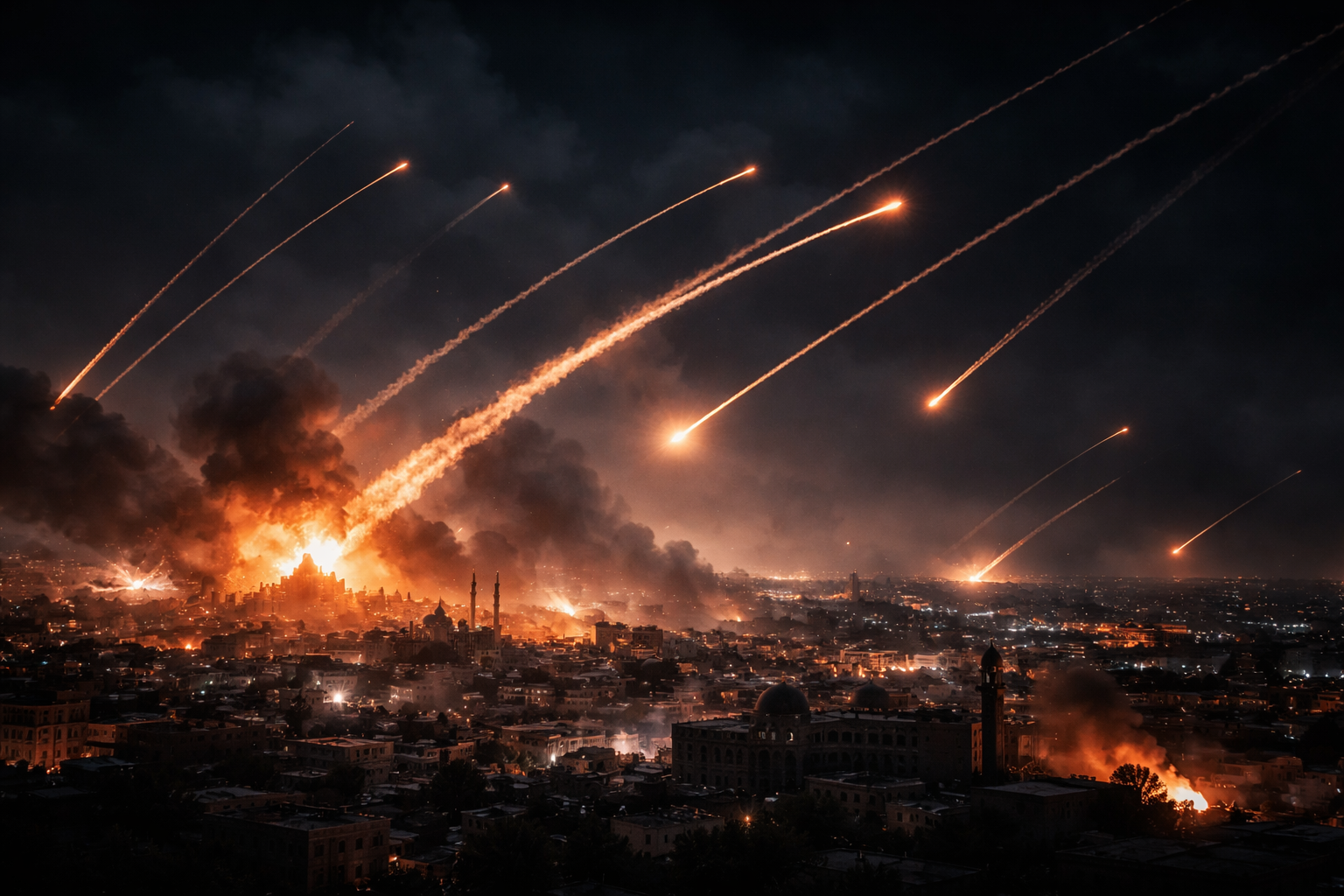 Iran Missiles Launched Toward Israel: A Regional War Edges Closer to Full Escalation