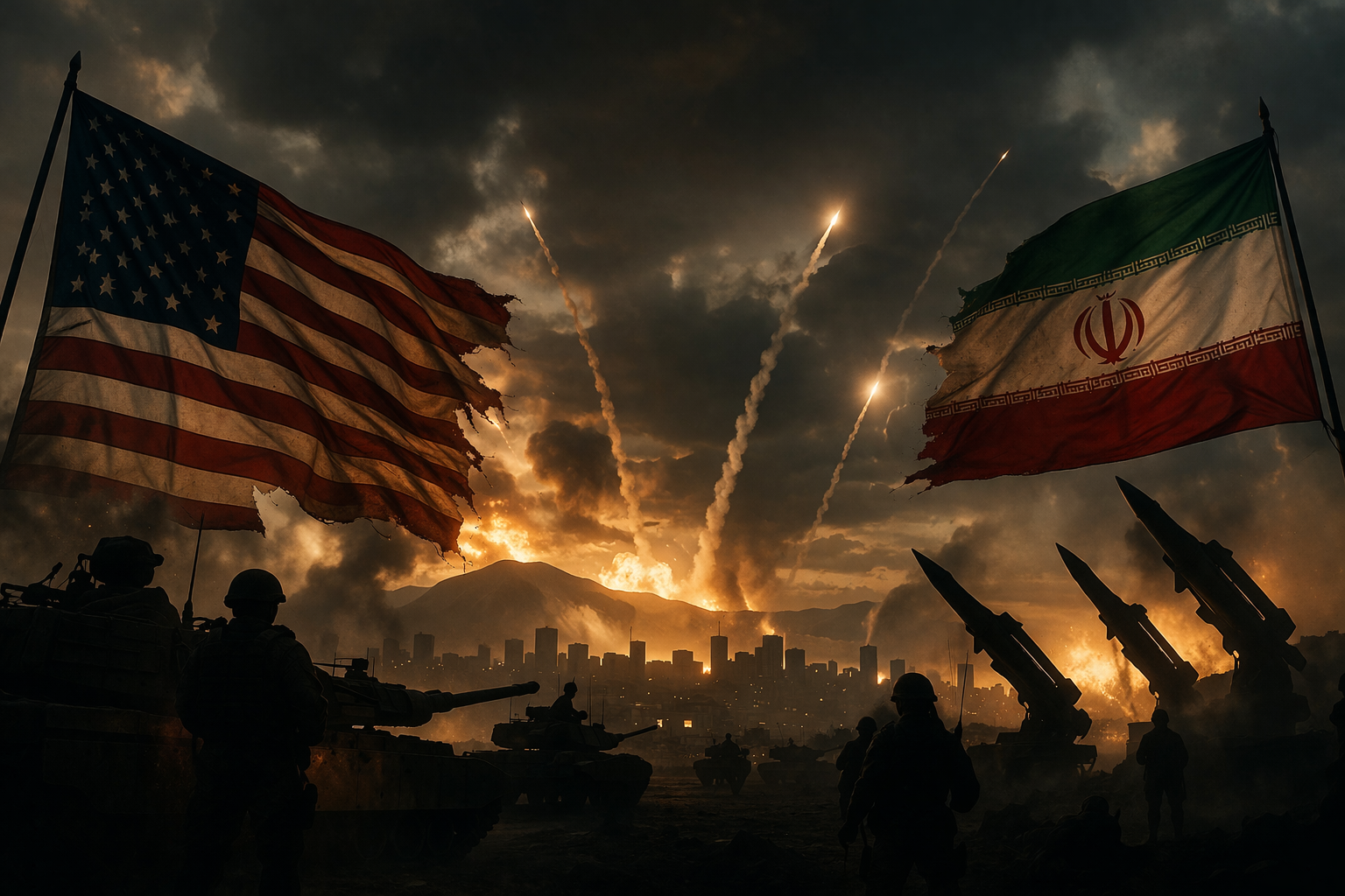 US–Iran War Rhetoric Explodes: ‘Stone Age’ Threats Meet Direct Warnings of Total Ground War