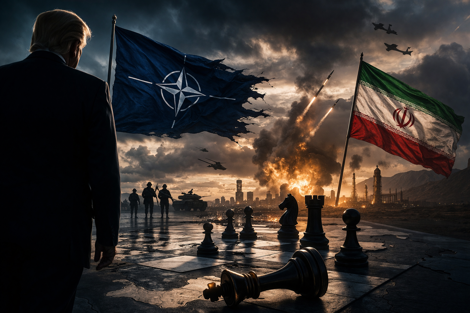 Trump Threatens NATO Exit as Iran War Pushes Alliance to Breaking Point