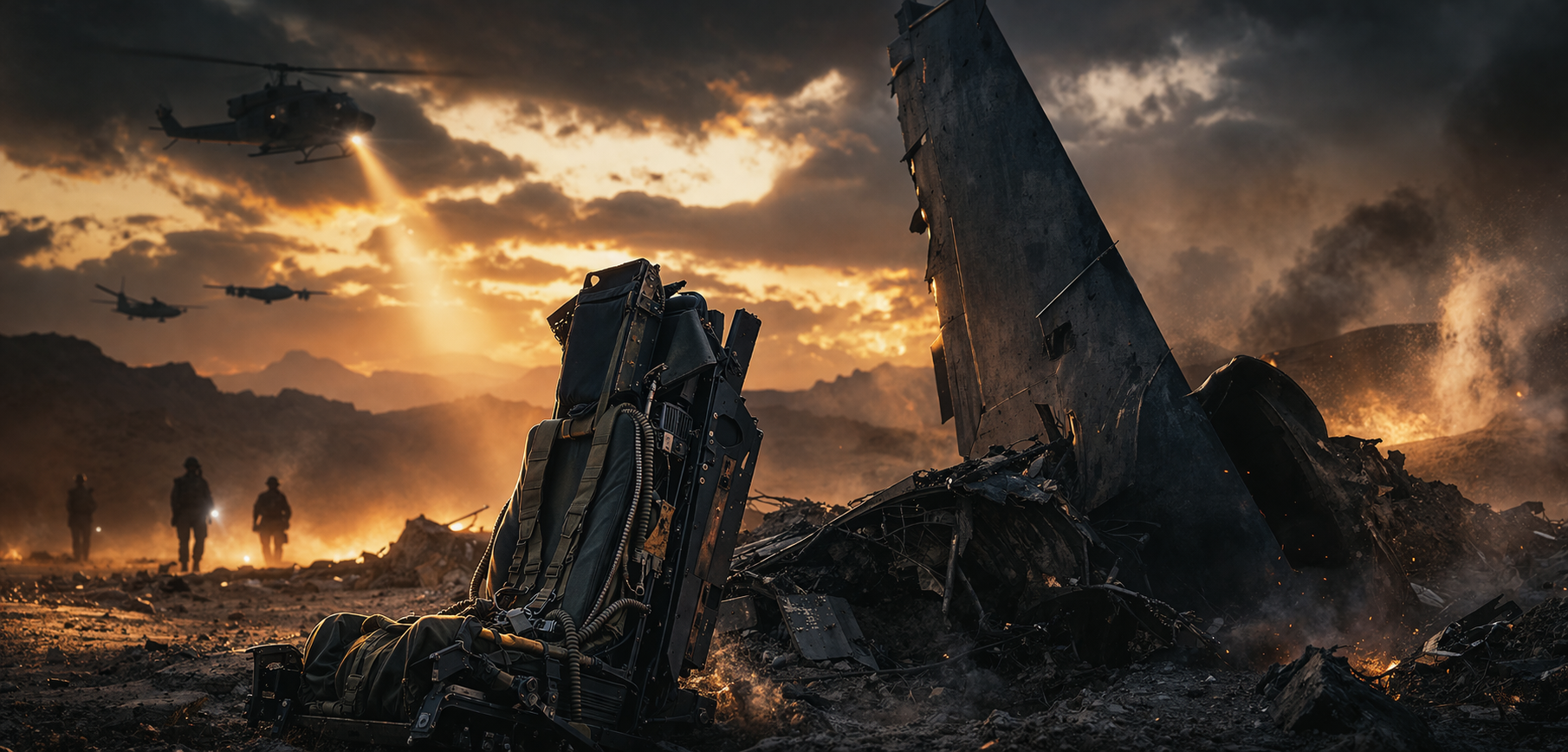 US Fighter Jet Downed — Did the Crew Survive?