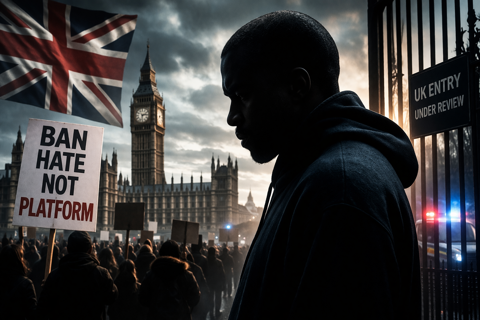 UK Faces Pressure to Ban Kanye West — But This Is About More Than One Artist