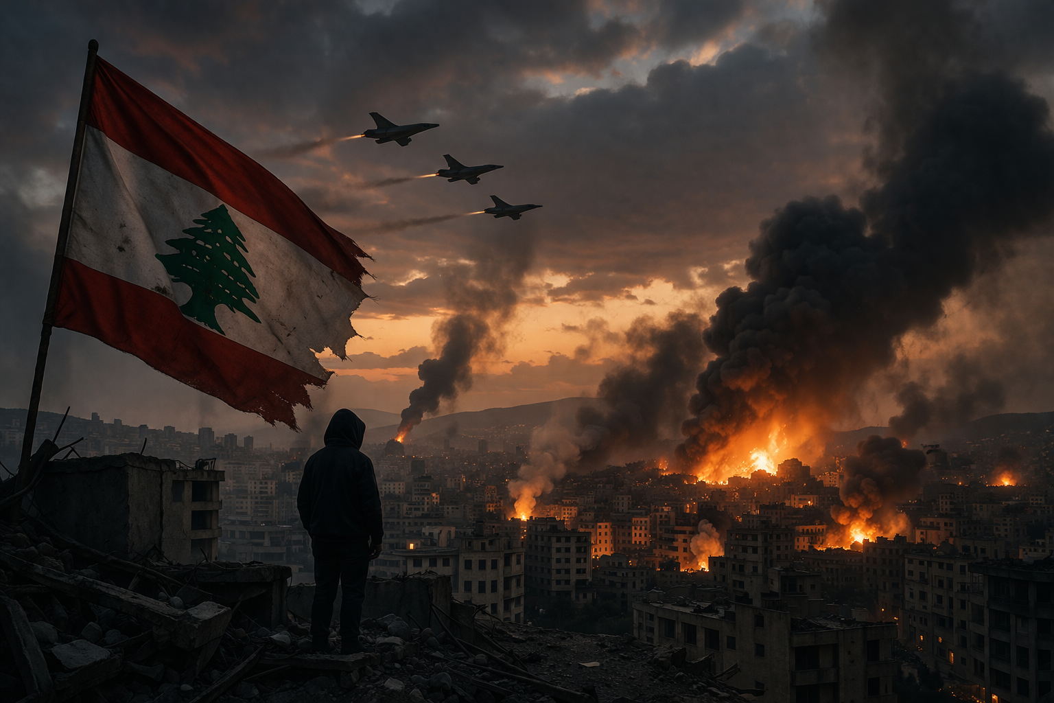 The Ceasefire That Isn’t: Hezbollah Falls Silent as Israel Keeps Bombing Lebanon — A Truce Already Breaking Apart