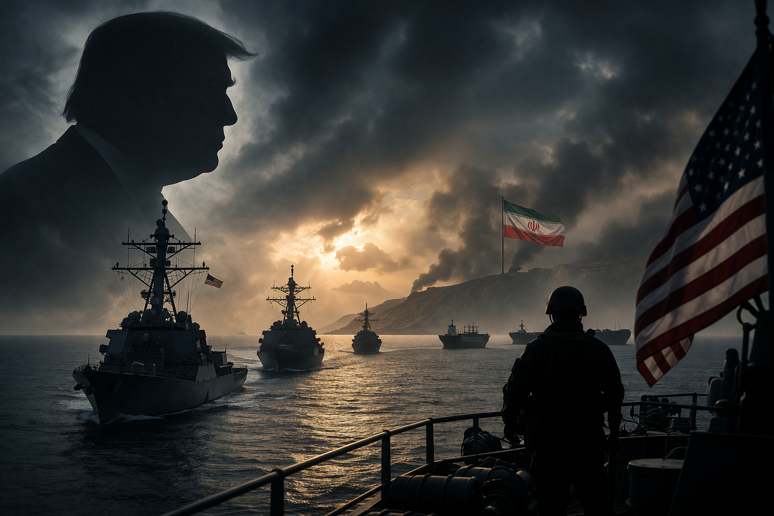 Trump Says US Is “Clearing” the Strait of Hormuz — Iran Says It Isn’t Happening