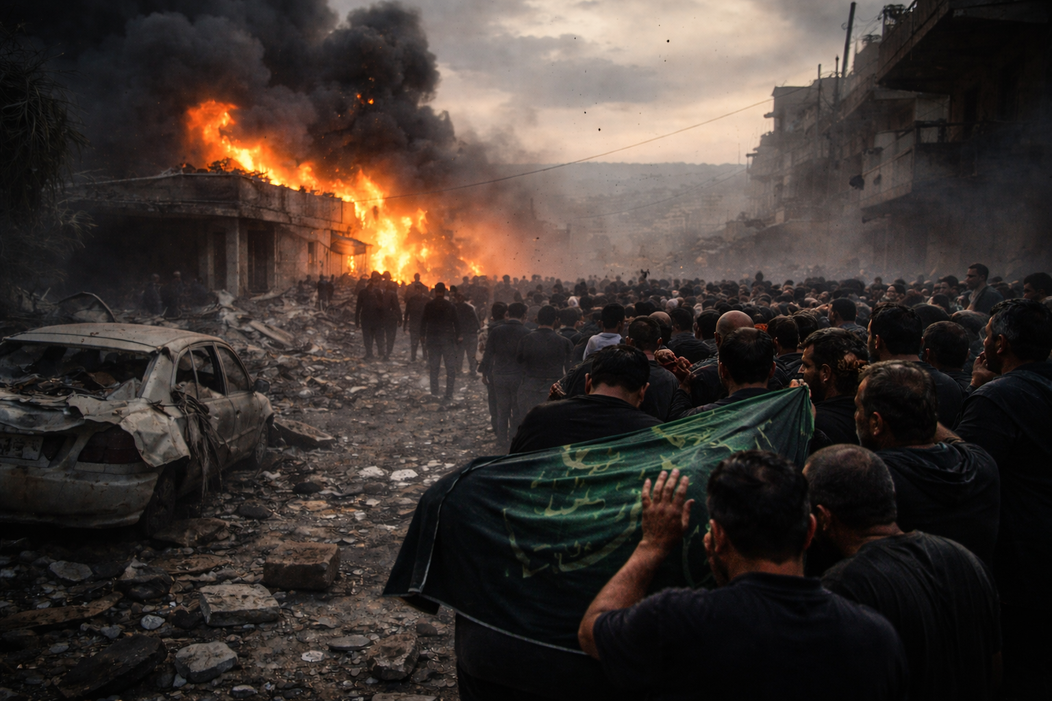 A Funeral Turned Into a Strike Zone: Infant Killed as War Tears Through Lebanon’s Most Sacred Moments
