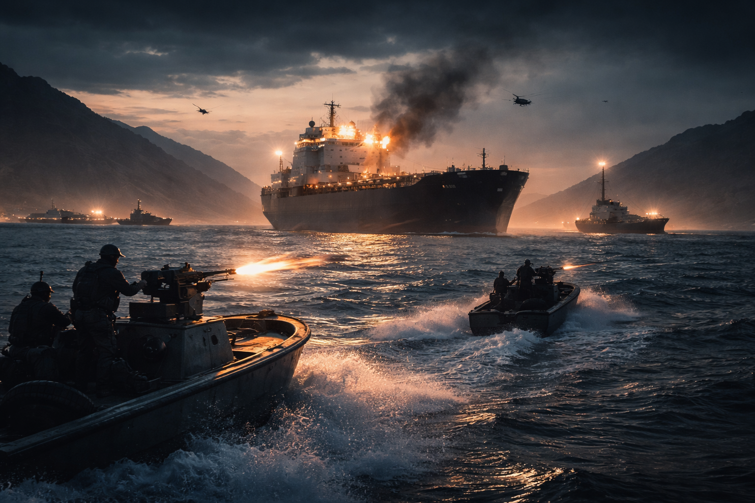 Iran Reverses Course: Hormuz Shut Again as Shots Ring Out at Sea