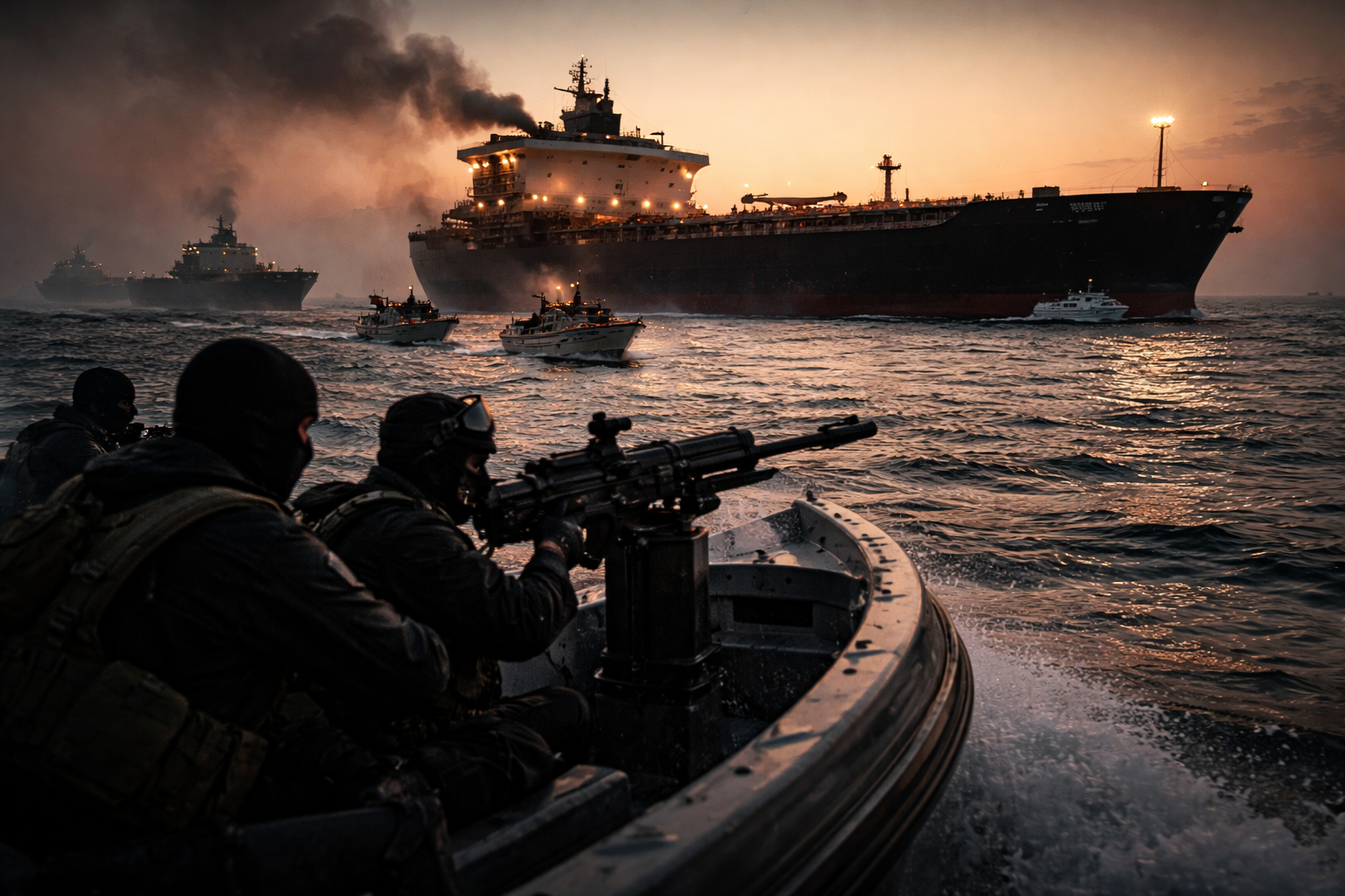 Iran Reasserts Control of Hormuz as Shipping Collapses Into Chaos