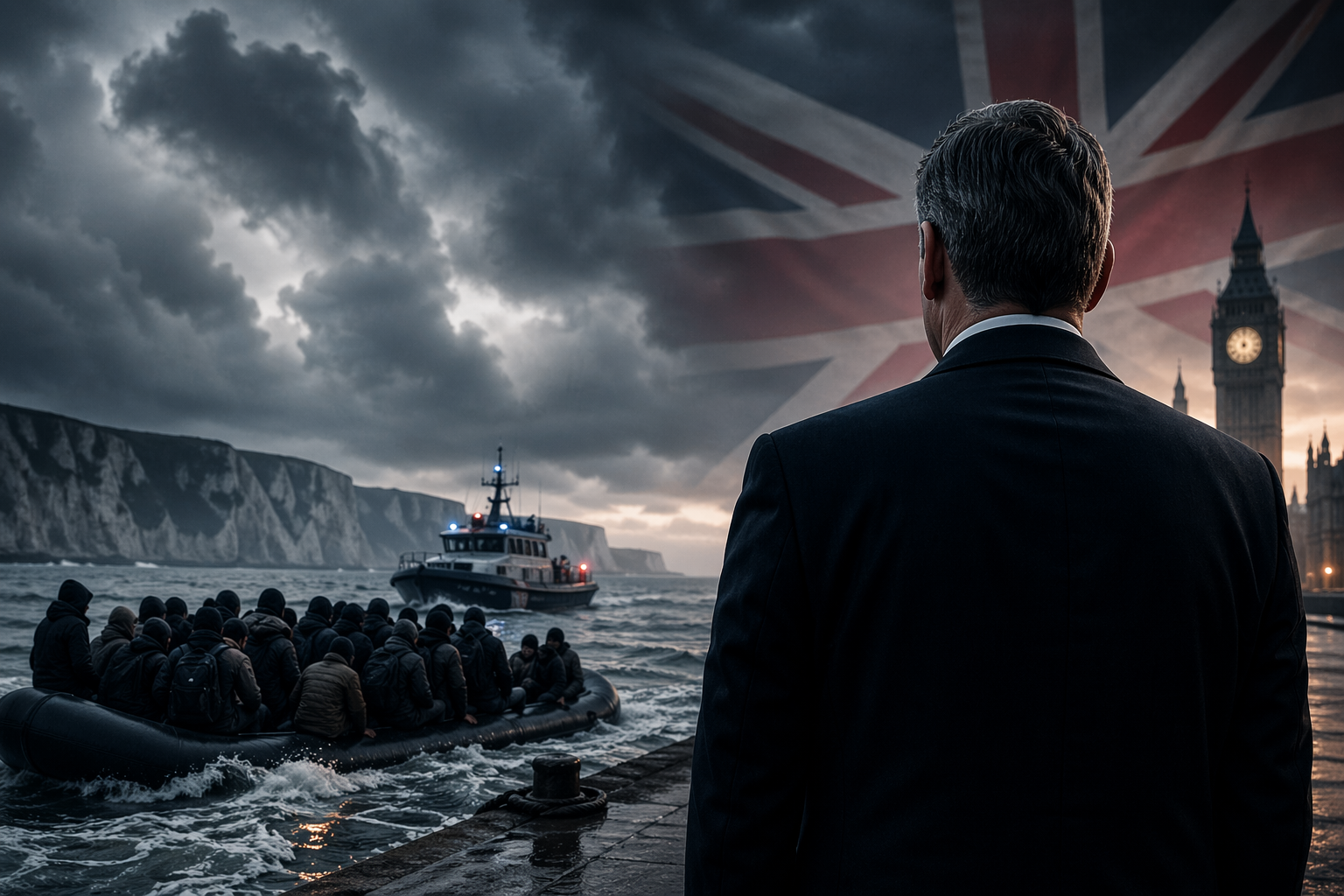 Record Migrant Crossings Expose the Gap Between Keir Starmer’s Promises and Reality