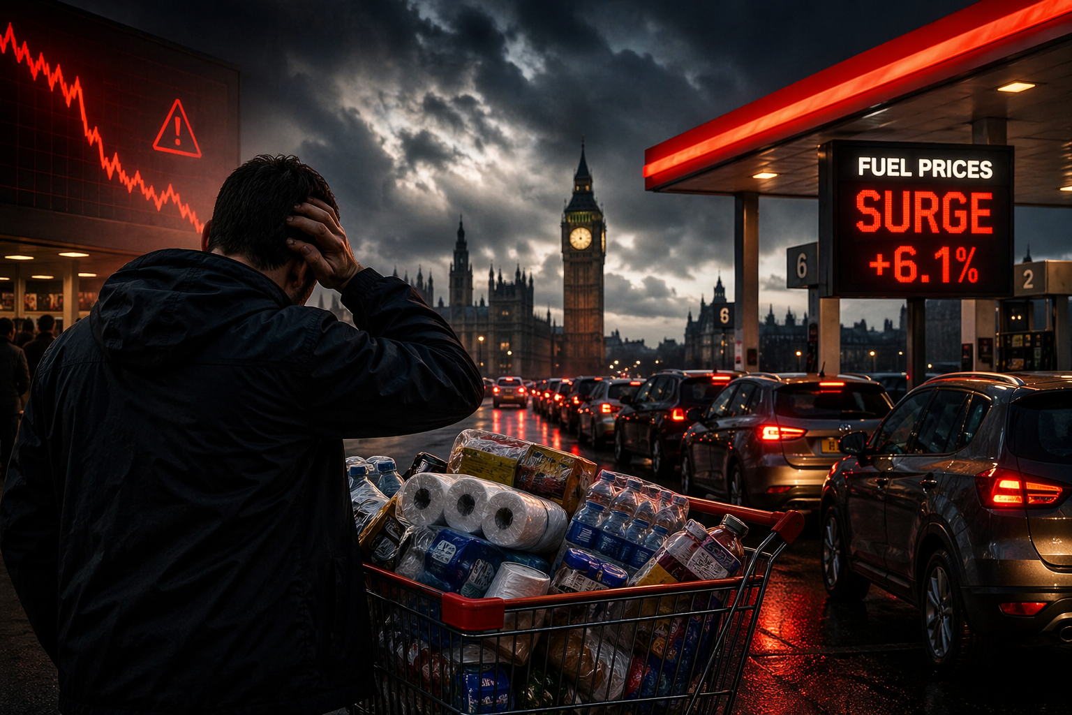 UK Panic Buying Is Back — Fuel Surge Exposes a Dangerous Behaviour Shift Britain Should Have Learned to Avoid