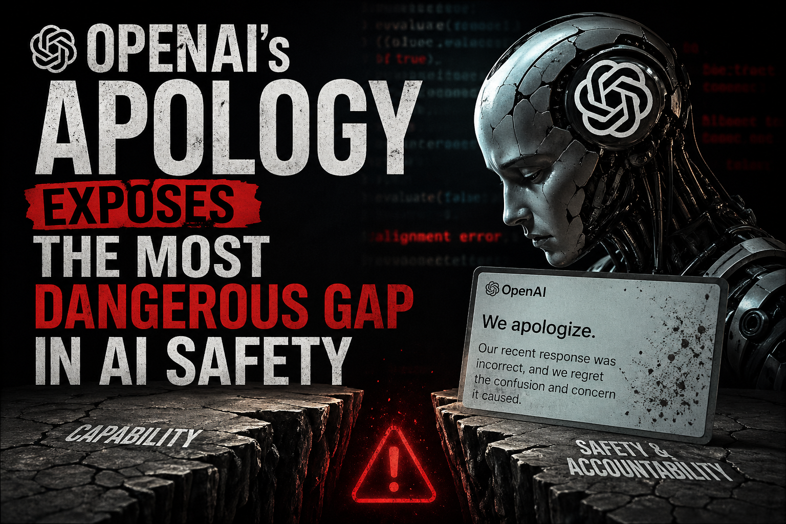OpenAI’s Apology After a Mass Shooting Exposes the Most Dangerous Gap in AI Safety