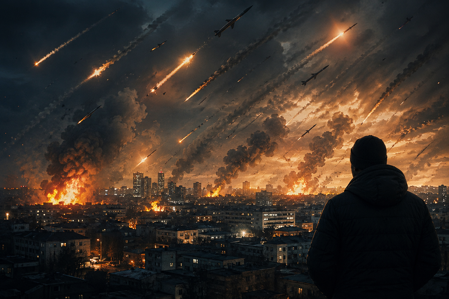 A Night of Fire Across Ukraine — And a Warning the War Is Escalating Fast