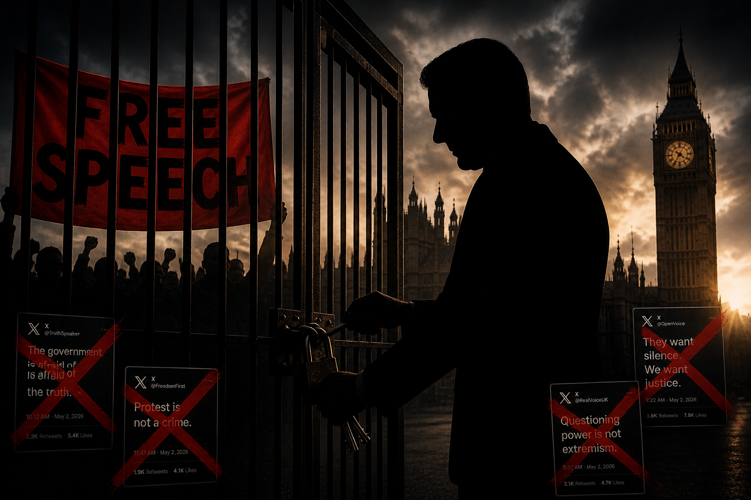 The Free Speech Faultline: Starmer’s Protest Crackdown Risks Redefining British Liberty