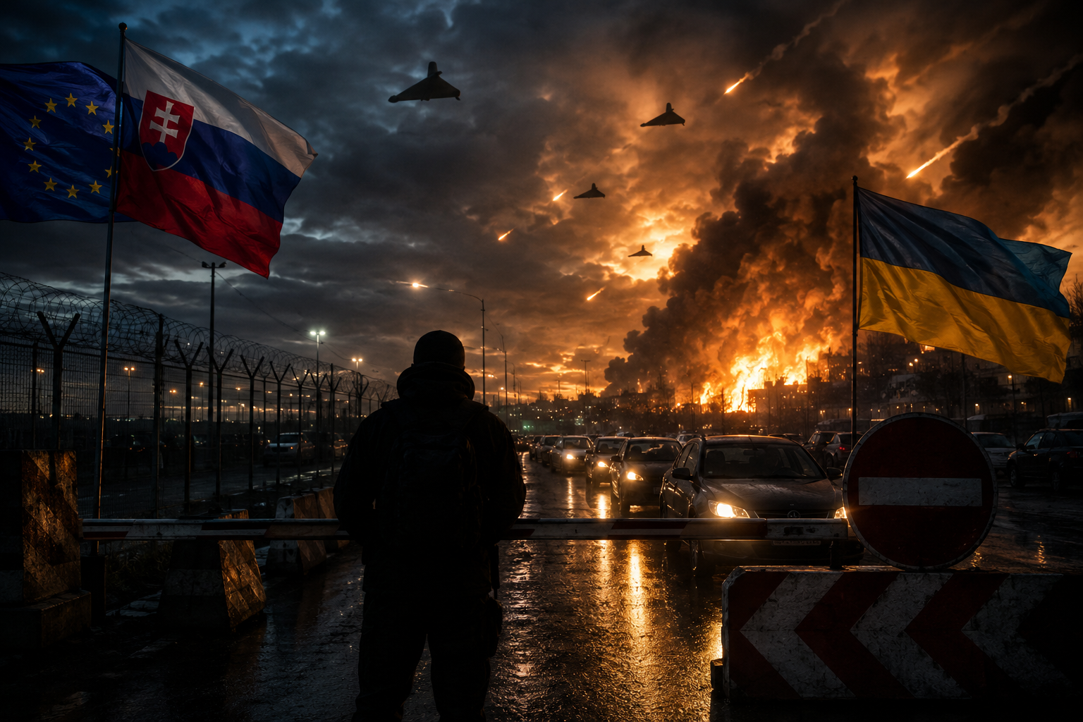 Slovakia Suddenly Seals Ukraine Border As Russia’s Drone War Pushes Closer To NATO Territory