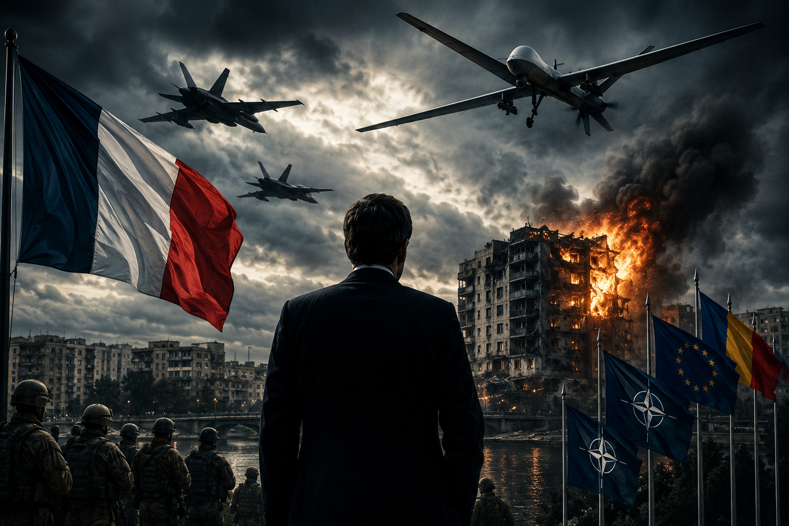 France Just Drew A New Line Against Russia After A Drone Hit NATO Territory