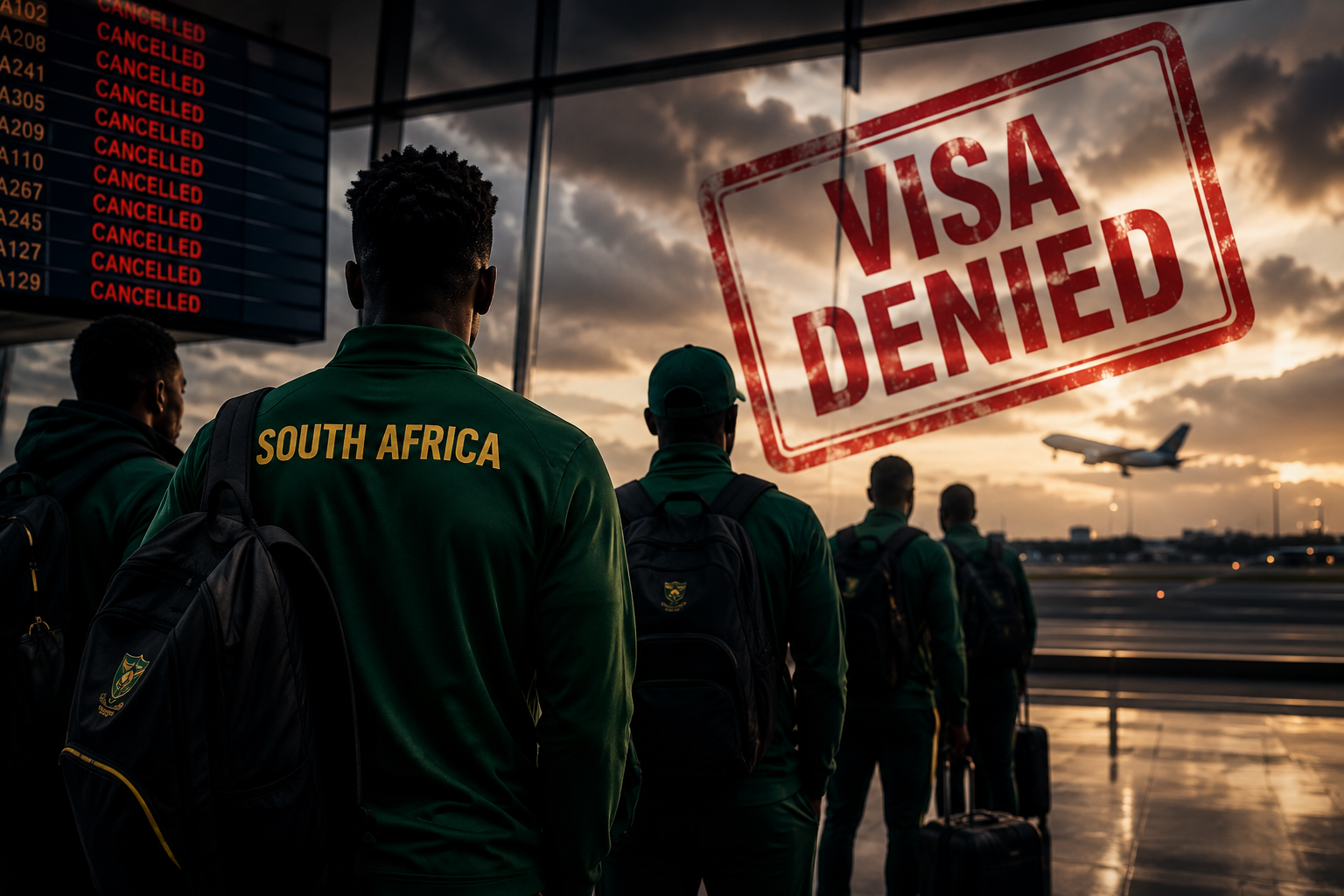 South Africa’s World Cup Dream Hits Turbulence As Visa Chaos Leaves Squad Stranded Days Before Kick-Off