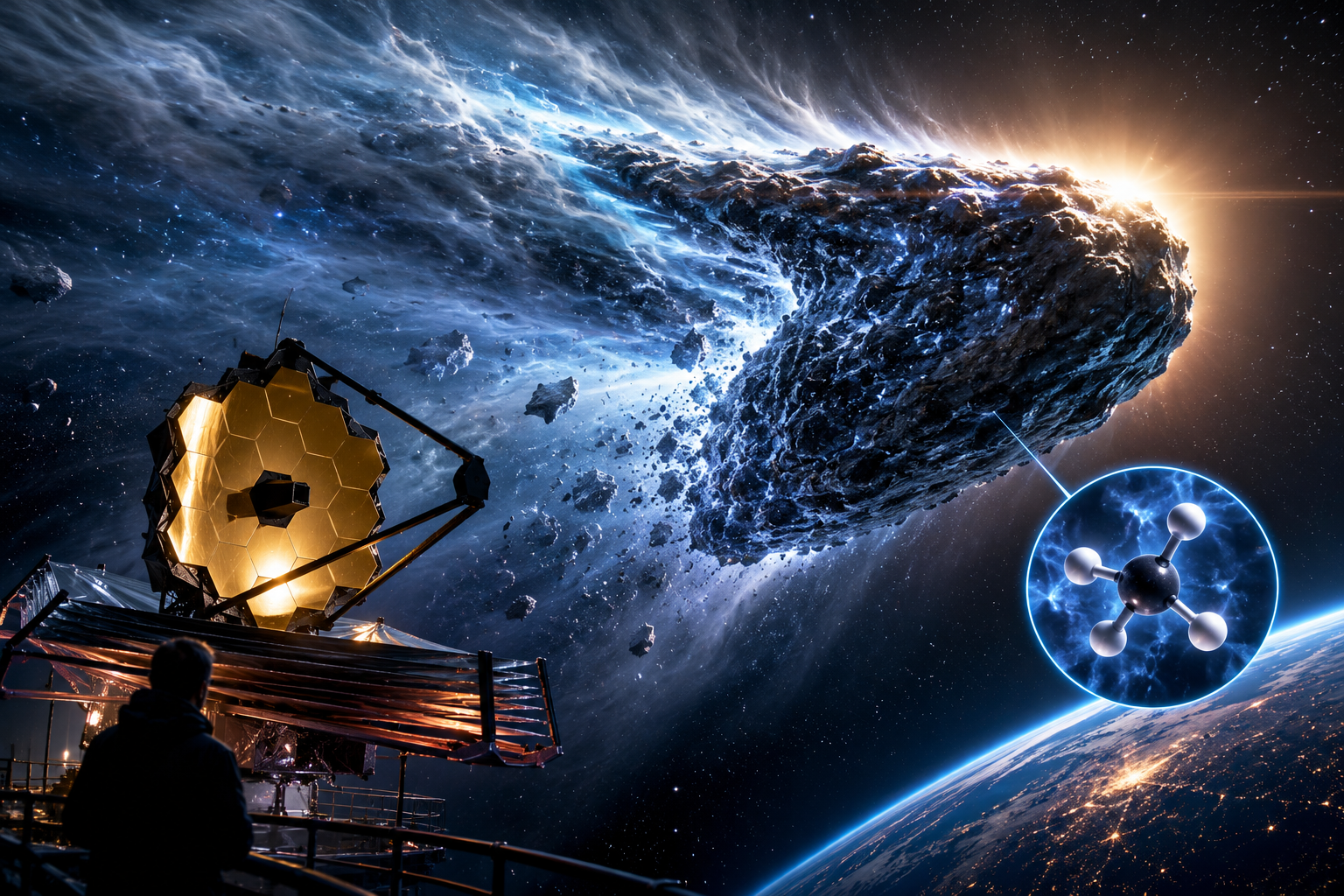 A Comet From Another Sun Has Revealed A Chemical Secret Scientists Have Never Seen Before