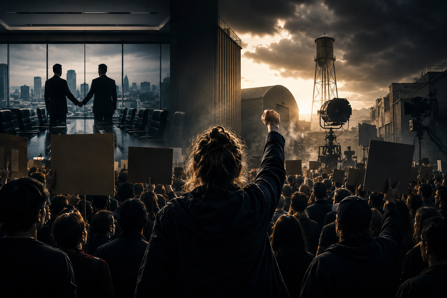 The Battle For Hollywood Has Begun — And Thousands Of Jobs Could Be On The Line