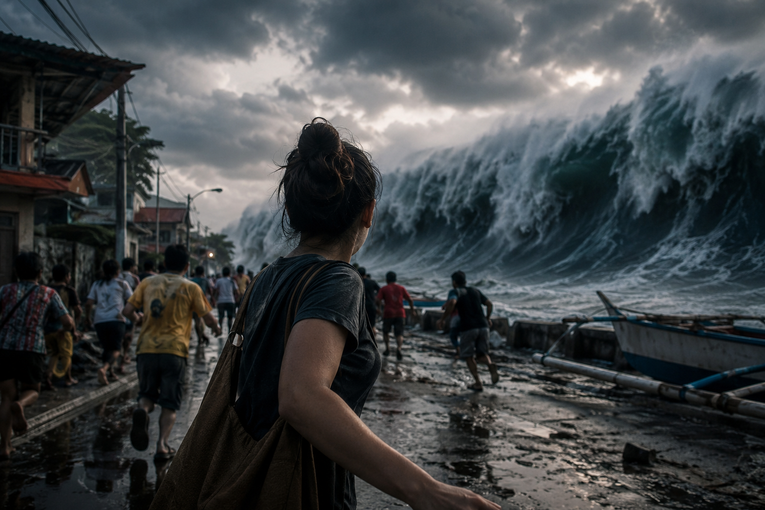 Tsunami Alerts, Evacuations and A Race Against Time After Massive Philippines Quake