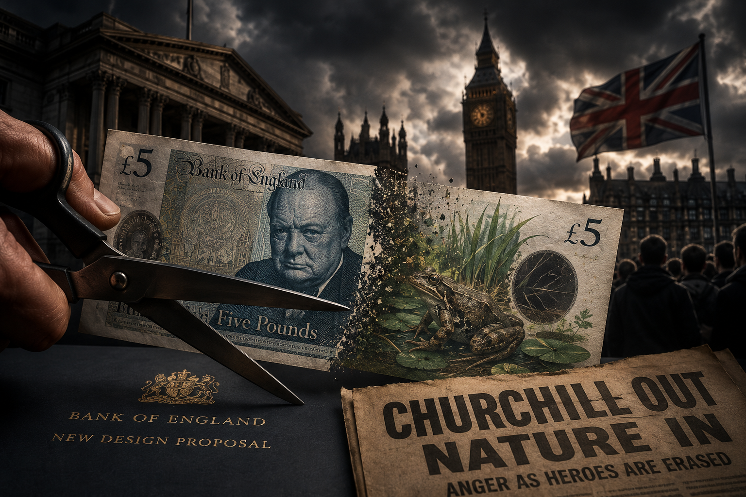 Churchill Won Britain's Greatest War. So Why Is He Being Removed From The £5 Note?