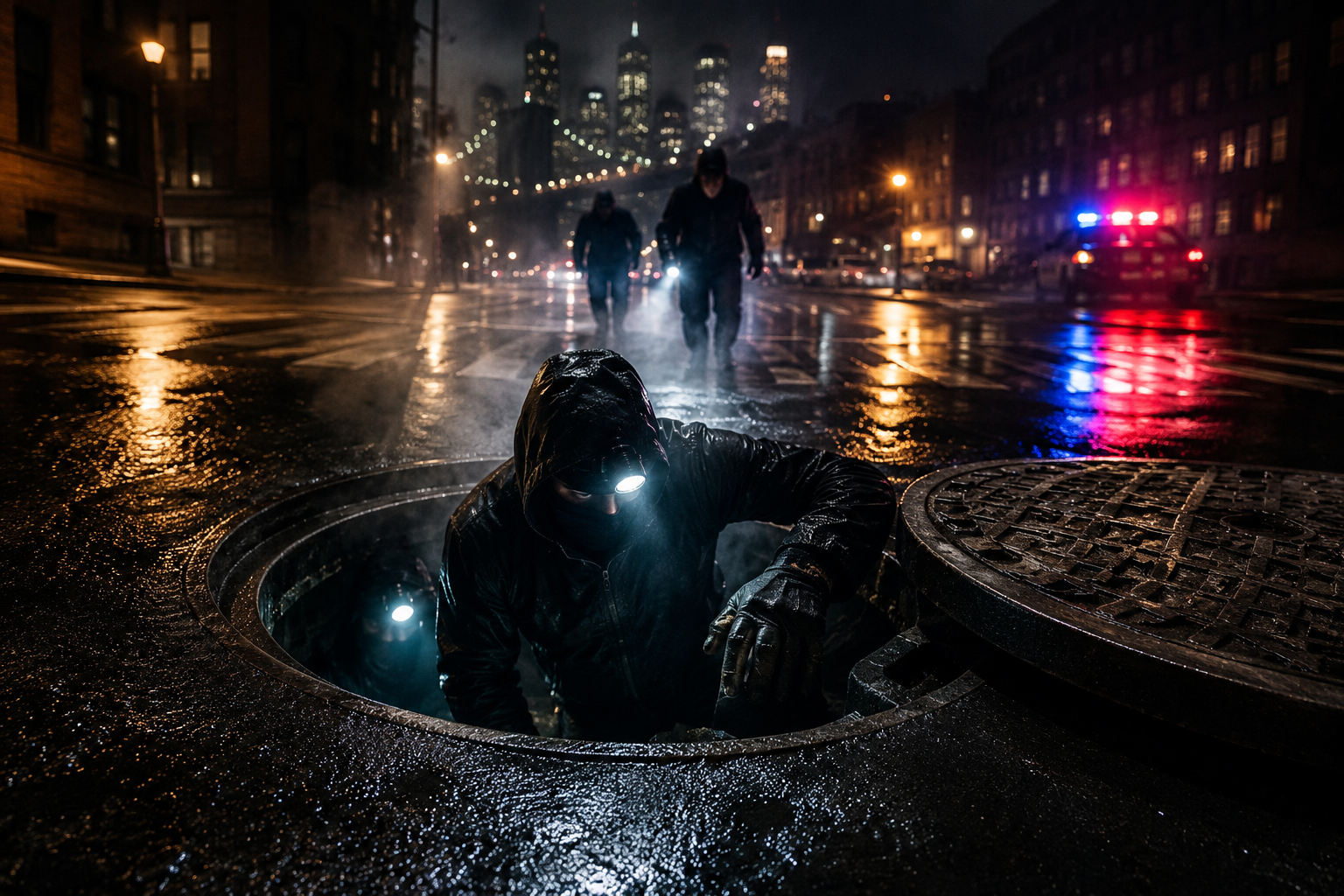 Why Are People Climbing Out Of New York’s Sewers In The Middle Of The Night?