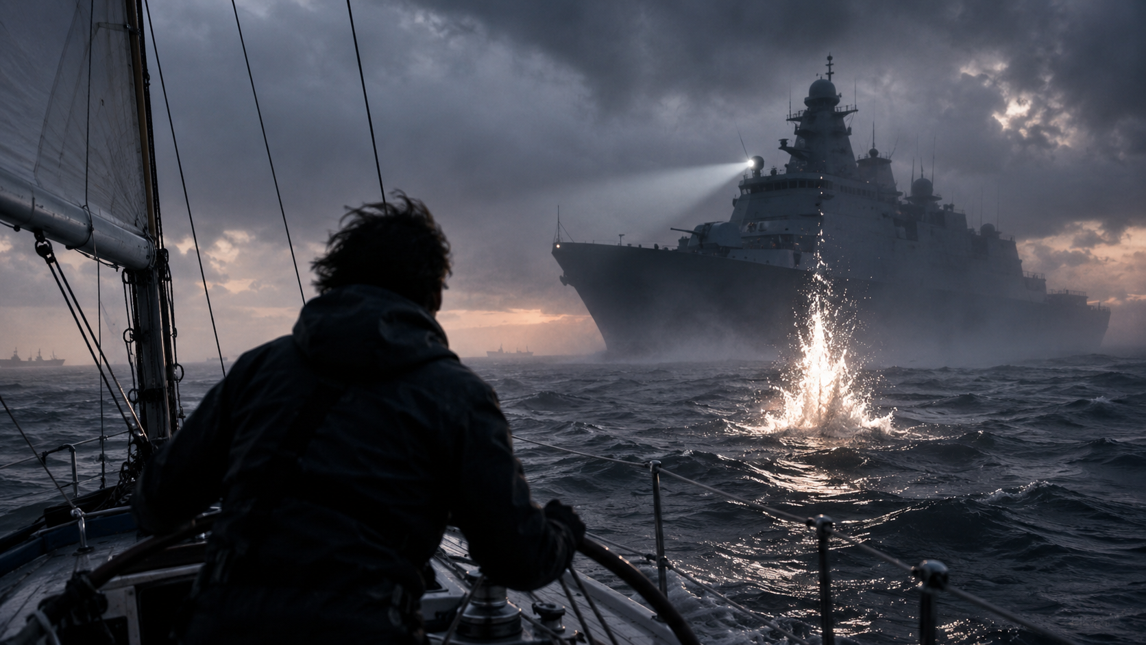 Russian Warship Fires Warning Shots Near British Yacht In The English Channel