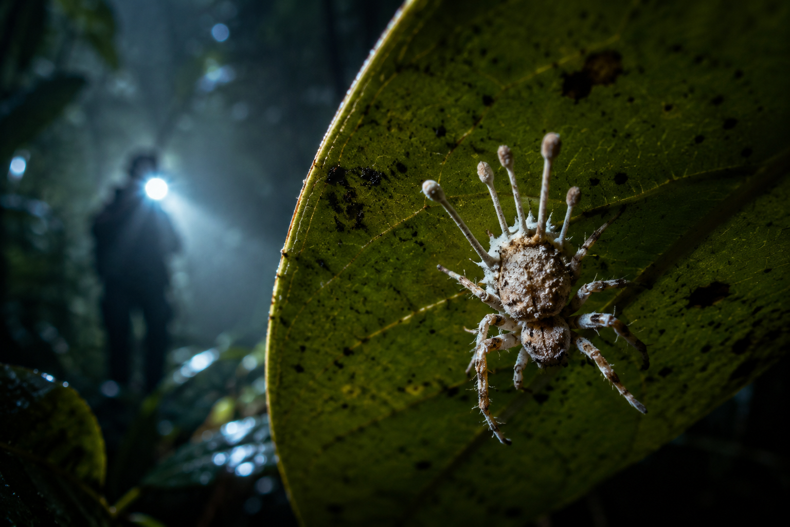 The Spider That Pretends To Be A Fungus Has Exposed Nature’s Strangest Arms Race