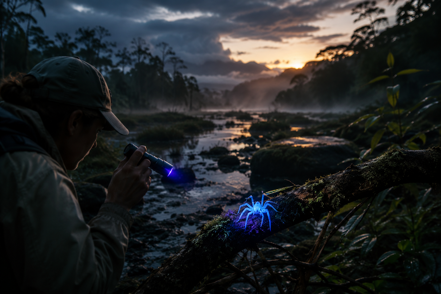 The Glowing Spider And Armored Cricket That Exposed Africa’s Secret Biodiversity Frontier
