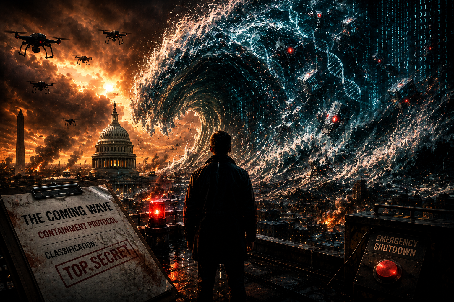 The Coming Wave Summary: The Terrifying Case For Why AI And Synthetic Biology Must Be Contained