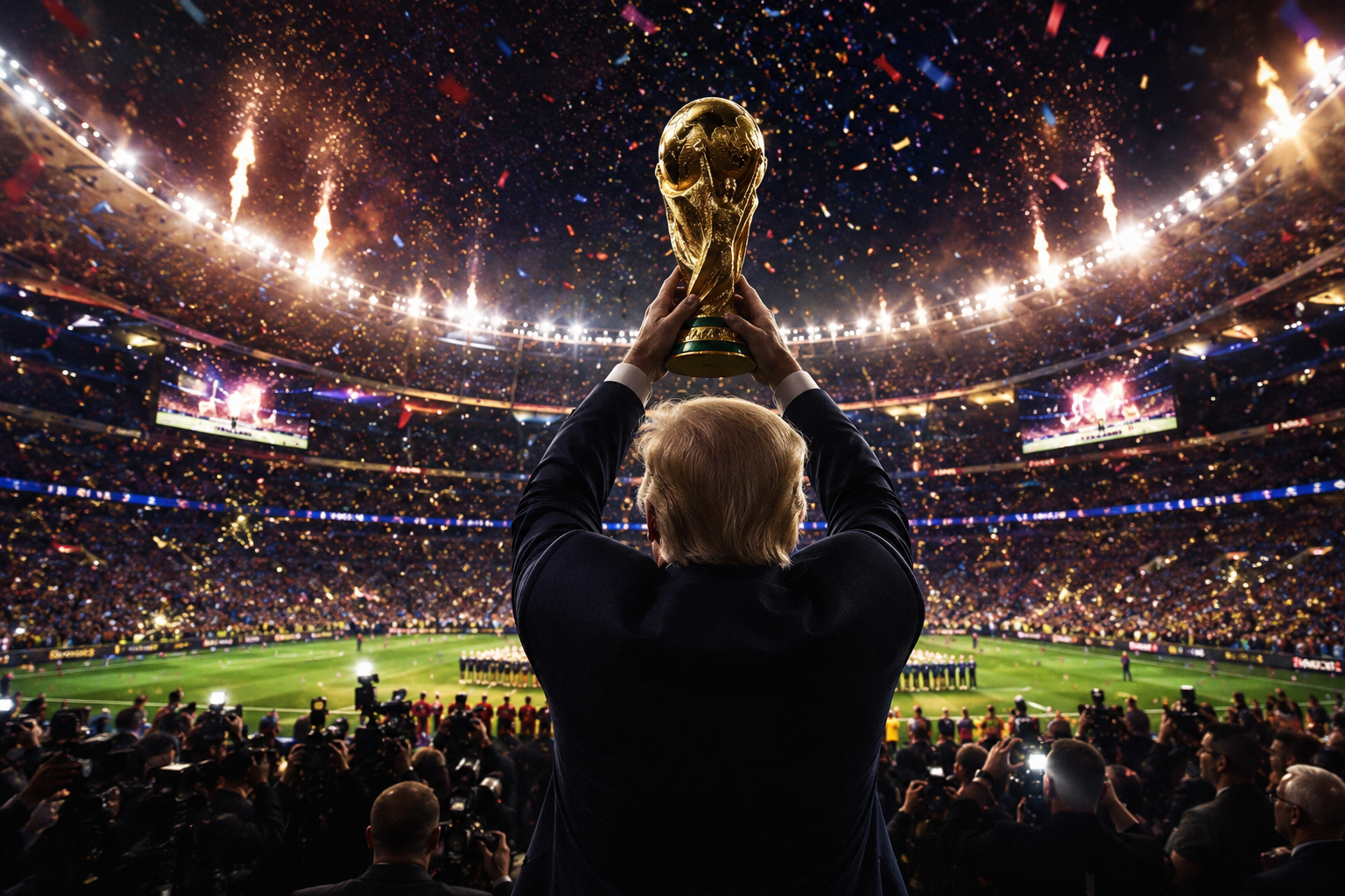 Why Trump Presenting The World Cup Trophy Is Bigger Than Football