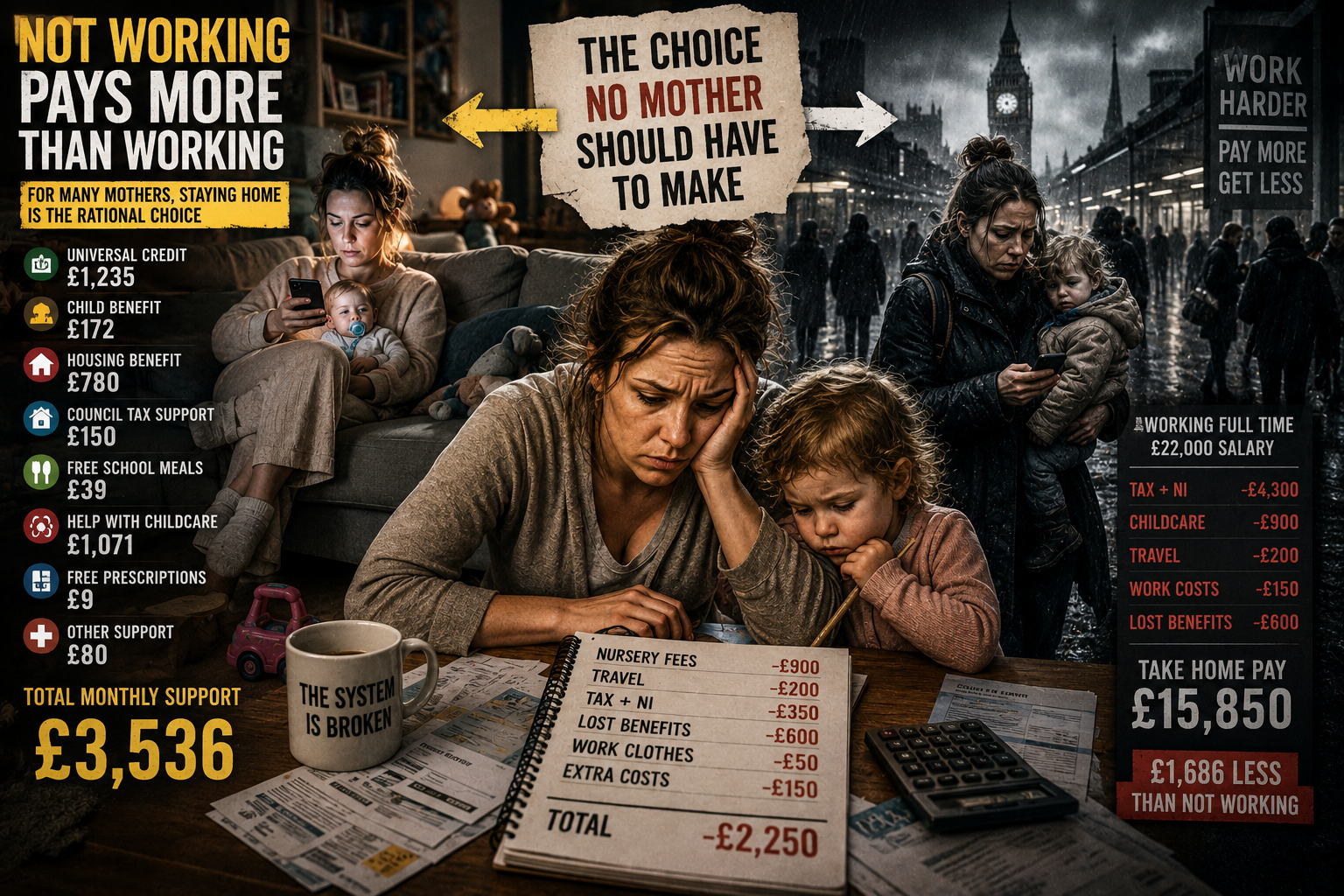 How Britain Built A Welfare System That Now Punishes Work