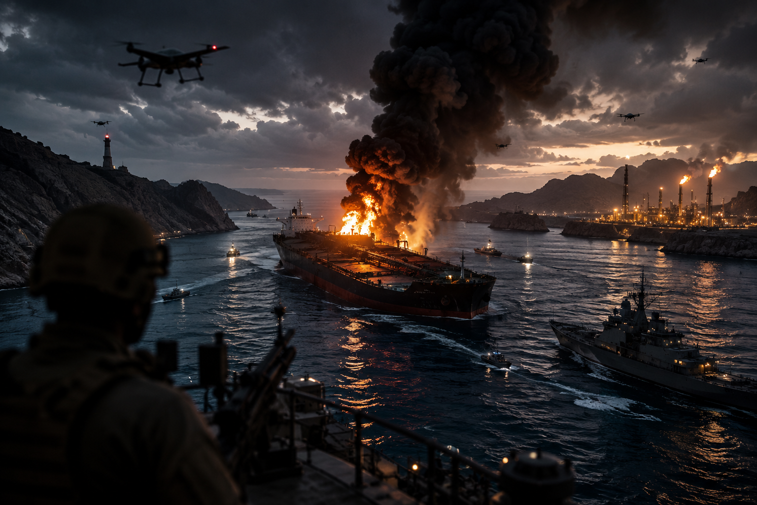 Iran Says It Hit US-Linked Targets — And The Bigger Danger Is Now At Sea