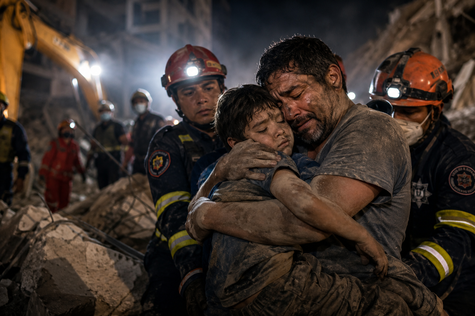 A Father And Son Survived Four Days Underground — The Miracle In Venezuela’s Rubble That Shows Why Rescuers Cannot Stop Yet