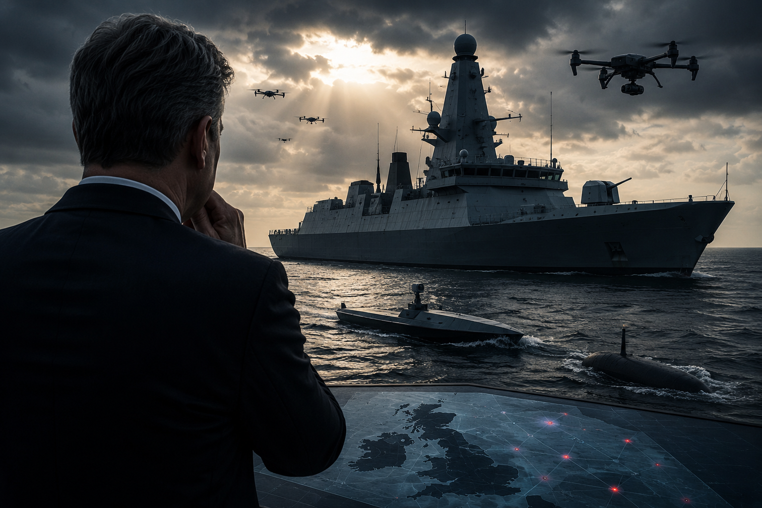 The Destroyer Decision That Exposes UK’s Defence Gamble: Britain Has Chosen Drone Warships