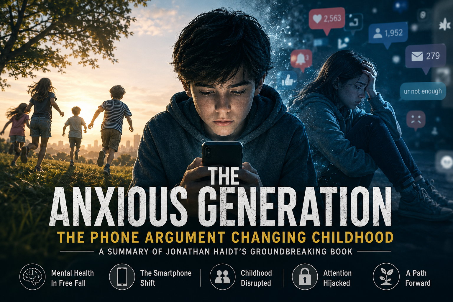 The Anxious Generation Summary: The Phone Argument That Turns Childhood Into An Emergency