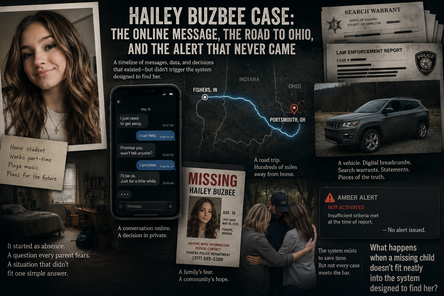 True Crime: The Hailey Buzbee Case—The Online Message, The Road To Ohio, And The Alert That Never Came