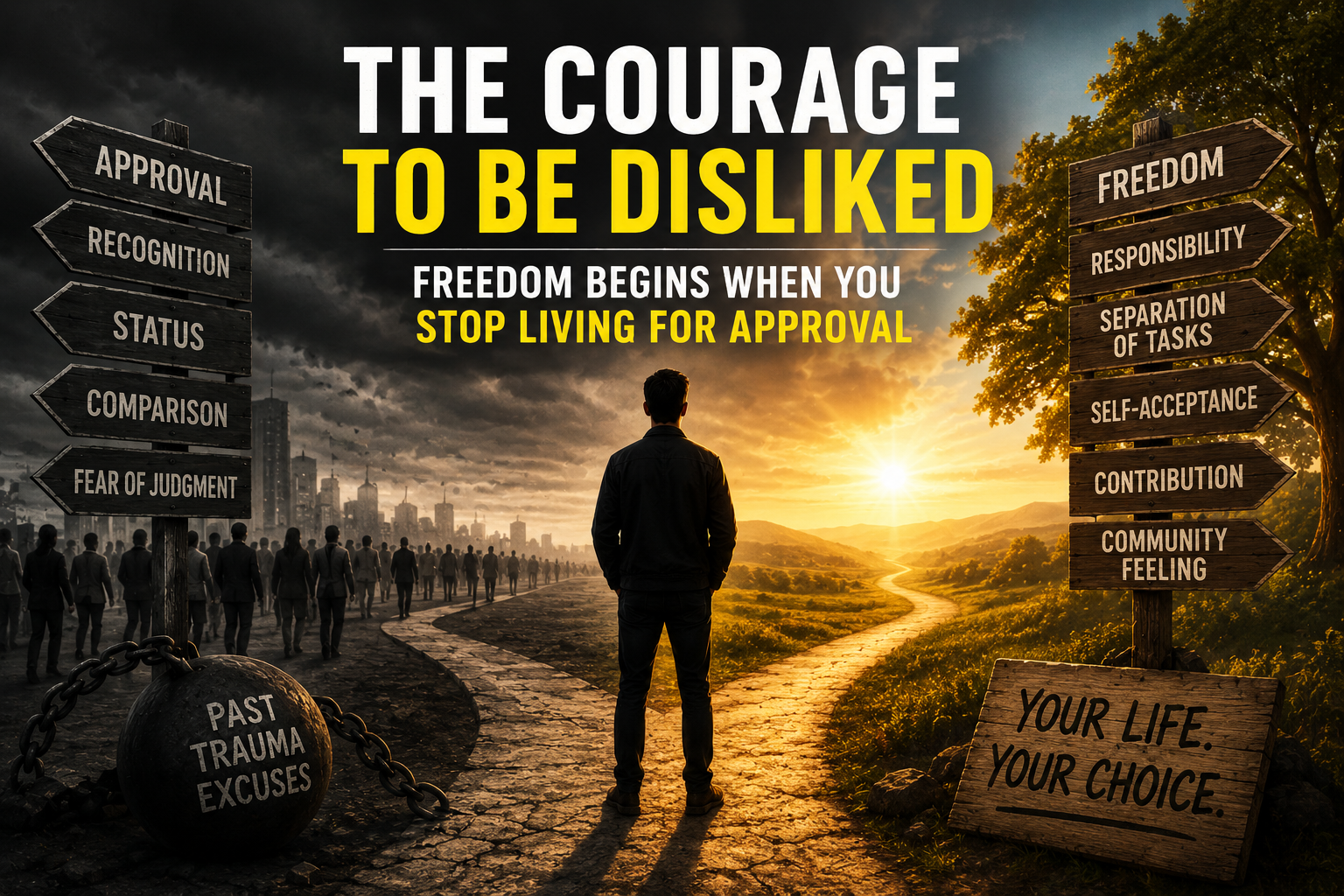 The Courage To Be Disliked Summary: What The Book Really Says About Happiness