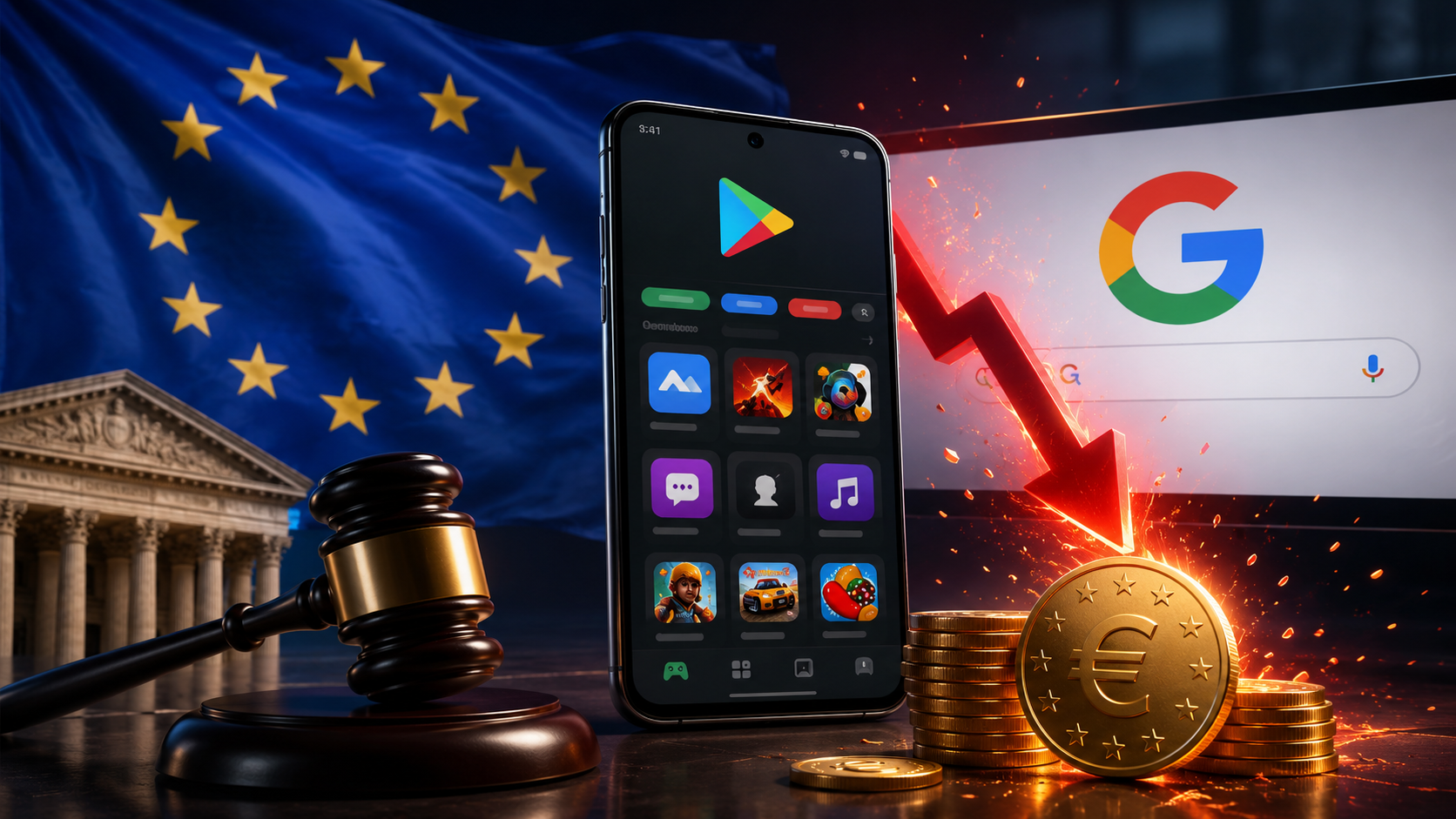 European Tech Hostility Hits Breaking Point With $1B Google Fine