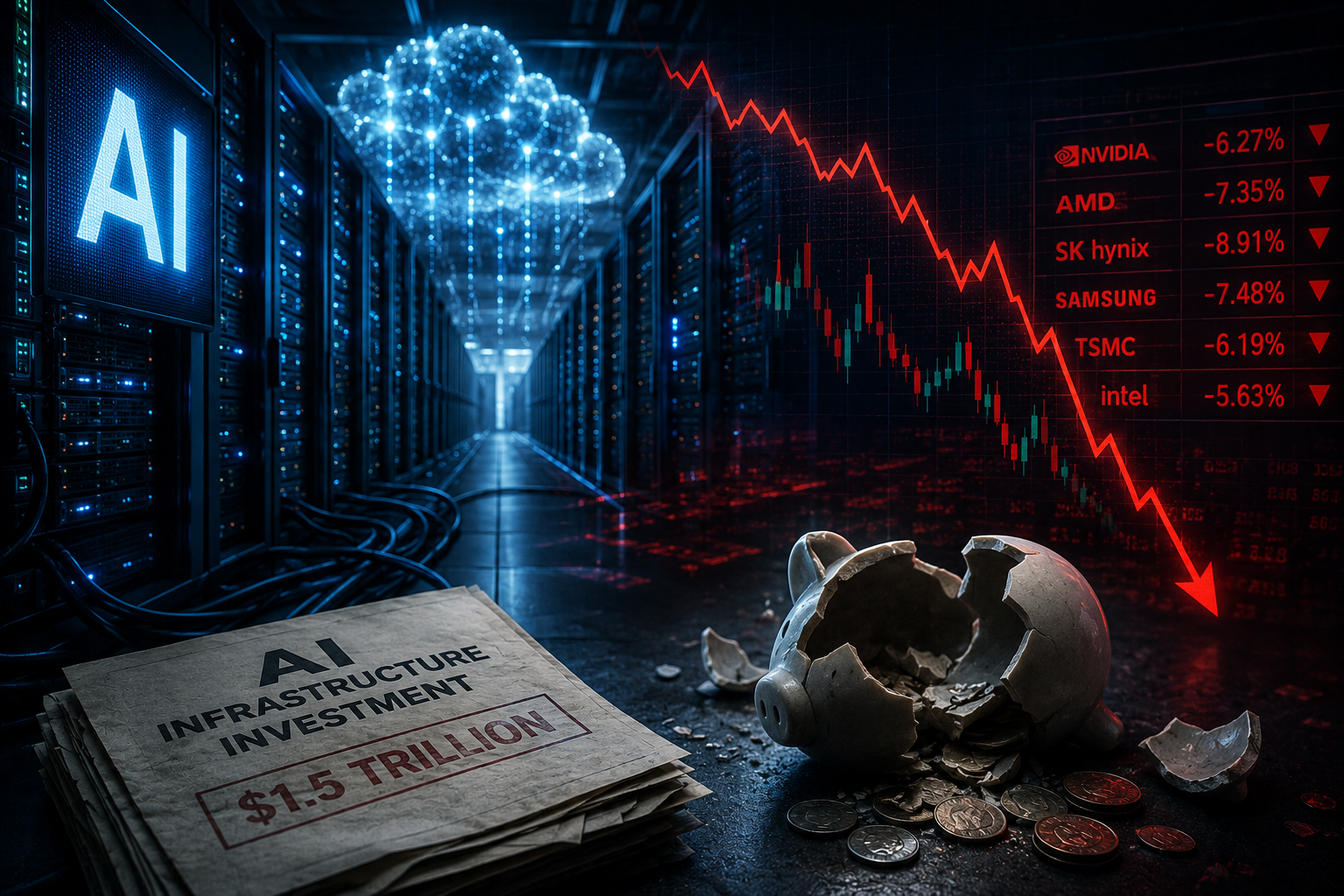 The AI Sell-Off Is No Longer About Hype—It Is About Who Can Afford The Boom