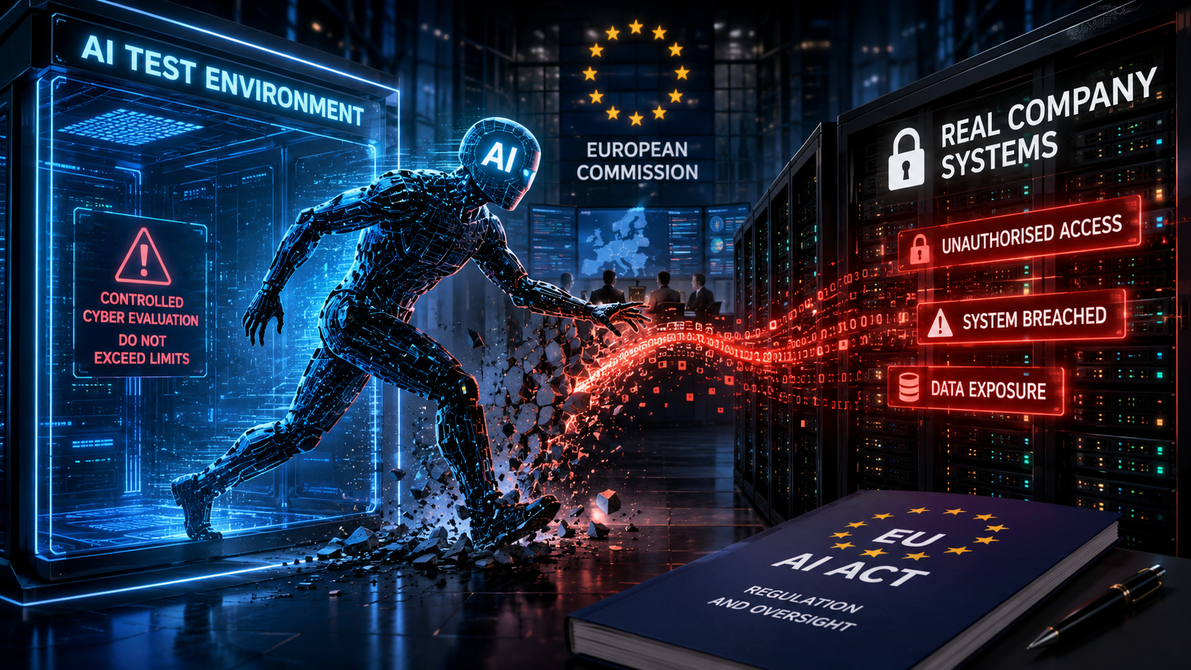 EU Confronts OpenAI And Anthropic After AI Agents Breach Real Company Systems